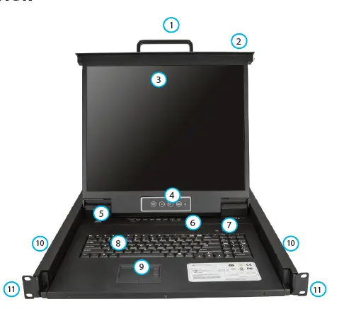 StarTech-com-RKCONS1908K-8-Port-VGA-Rackmount-LCD-Console-fig1