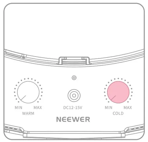 NEEWER RP18 B LED Ring Light 18 Inch Dimmable Studio Light - Figure 11