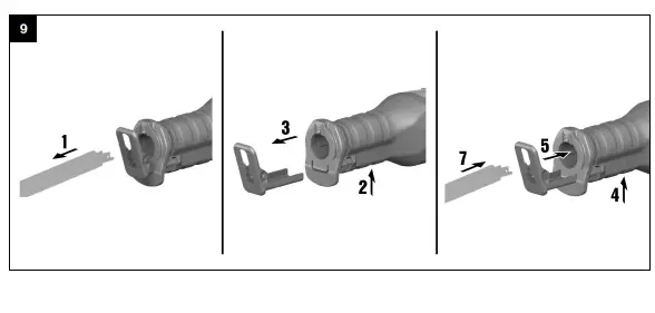 HILTI SR 6-22 Cordless Reciprocating Saw - FIg 3