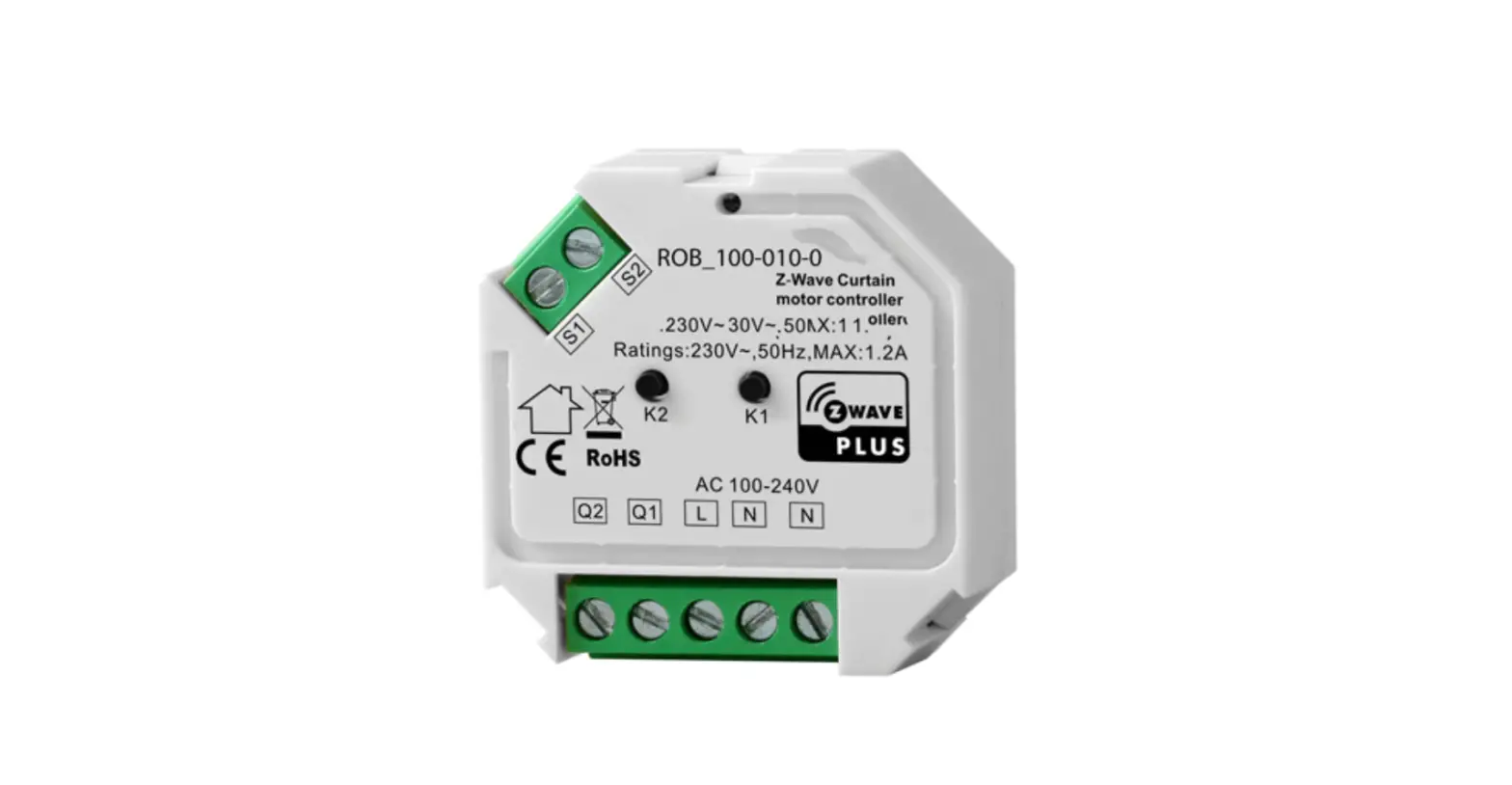 Robb 100-008-0 Z-wave Micro Smart Dimmer User Guide Robb 100-008-0 Z-wave Micro Smart Dimmer User Guide