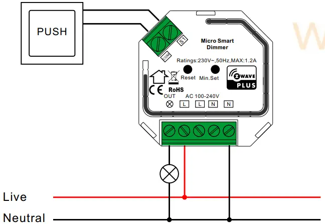 Wire Connection With Neutral Lead