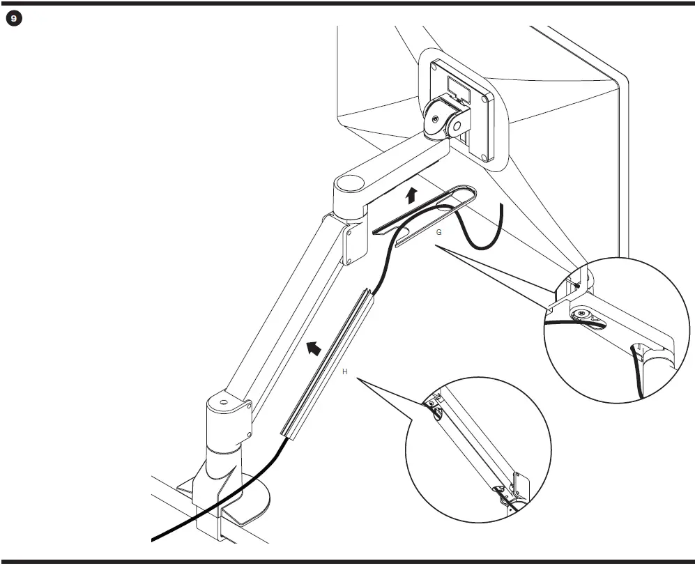 Innovative-7000-Height-Adjustable-Flexible-Laptop-Arm-fig-9