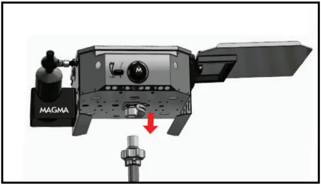 MAGMA T10 343 Trailer Hitch Slide Mount - fig 2