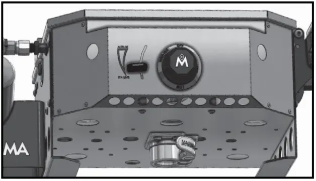 MAGMA T10 343 Trailer Hitch Slide Mount - fig