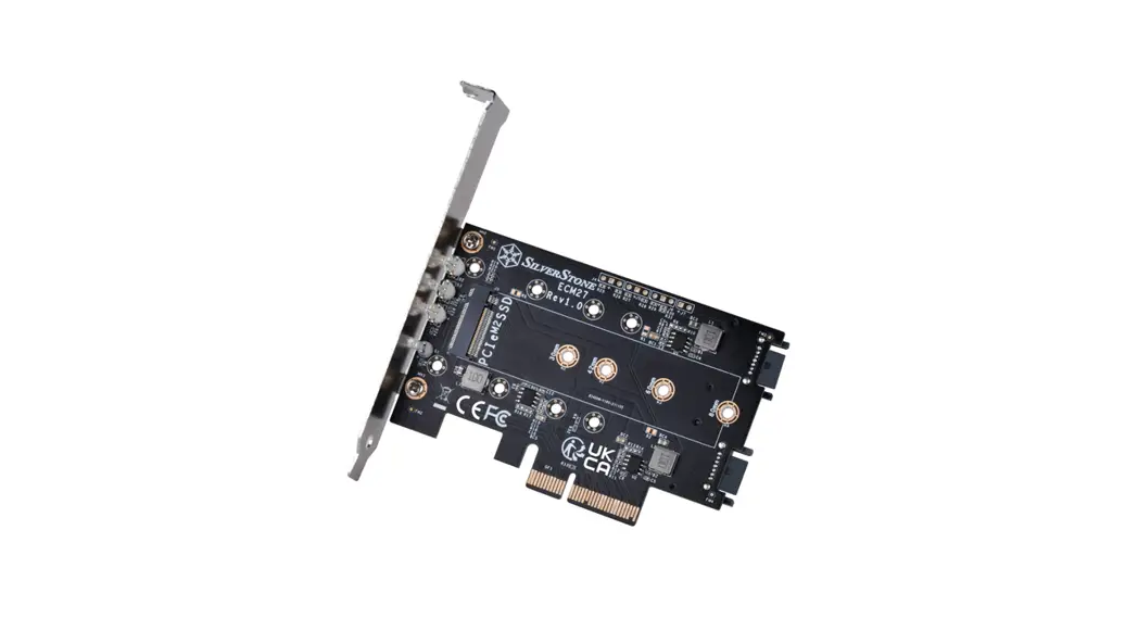 Silverstone Ecm27 Sata M.2 Ssd To Pci-e X4 Adapter Card Installation Guide