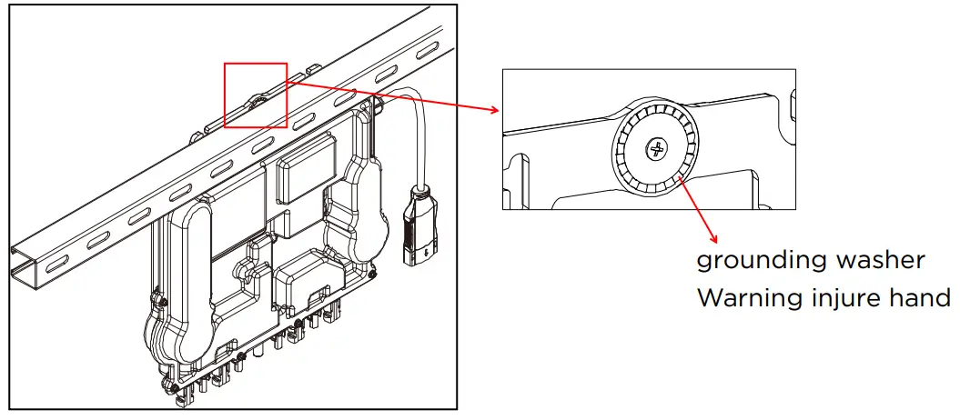 APsystems QT2 Leading Industry Micro Inverter - Ground the system