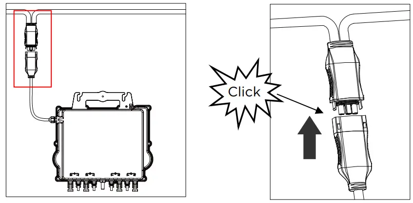 APsystems QT2 Leading Industry Micro Inverter - robust connection