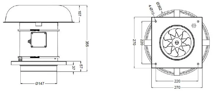 HAVACO-RCM-150-160-Roof-Fan-FIG-4