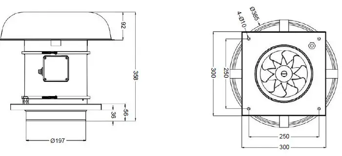 HAVACO-RCM-150-160-Roof-Fan-FIG-6