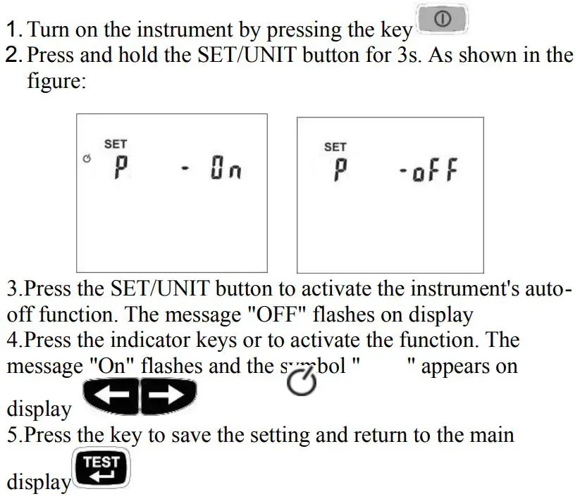 ULINKS LINKLAN Portable LAN Network Cable Verifier Toot User Manual - Self-off function