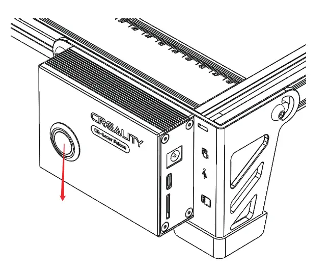 CREALITY CR Laser Falcon 3D Laser Engraving Machine - microswitch