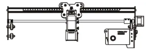 CREALITY CRLaser Falcon 3D Laser Engraving Machine - power connec4t