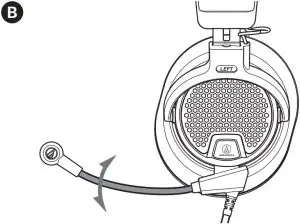 Microphone pivot point