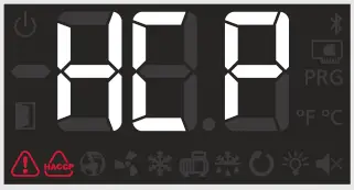 Danfoss AK-RC 305W-SD Temperature Controller for Walk In Coolers and Freezers - Display messages10