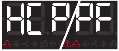 Danfoss AK-RC 305W-SD Temperature Controller for Walk In Coolers and Freezers - Display messages11