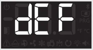 Danfoss AK-RC 305W-SD Temperature Controller for Walk In Coolers and Freezers - Display messages12