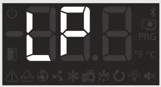 Danfoss AK-RC 305W-SD Temperature Controller for Walk In Coolers and Freezers - Display messages2