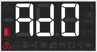 Danfoss AK-RC 305W-SD Temperature Controller for Walk In Coolers and Freezers - Display messages4