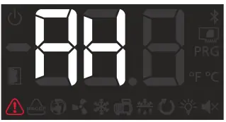 Danfoss AK-RC 305W-SD Temperature Controller for Walk In Coolers and Freezers - Display messages5