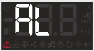 Danfoss AK-RC 305W-SD Temperature Controller for Walk In Coolers and Freezers - Display messages6