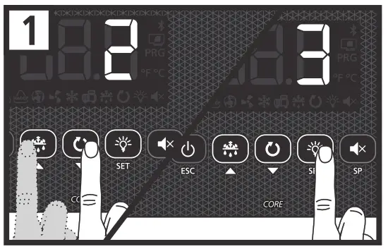Danfoss AK-RC 305W-SD Temperature Controller for Walk In Coolers and Freezers - wizard)