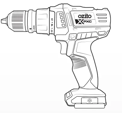 ozito PXDATS 018 Multi Chuck Drill - dill