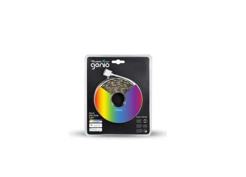 Genio I003972 4m Wi-fi Led Pixel Strip Light Instruction Manual Genio I003972 4m Wi-fi Led Pixel Strip Light Instruction Manual