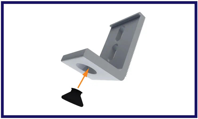 EcoFasten SLR 211 0459 3 Inch Slotted L Bracket - Figure 1