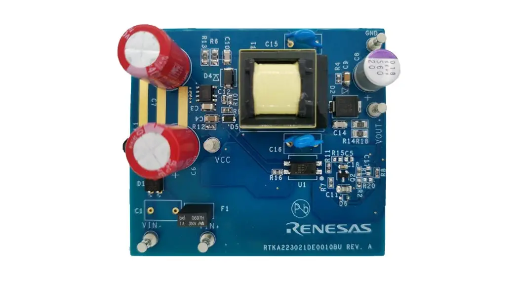 Renesas Rtka223021de0000bu High Voltage Buck Converter Evaluation Board Instruction Manual Renesas Rtka223021de0000bu High Voltage Buck Converter Evaluation Board Instruction Manual