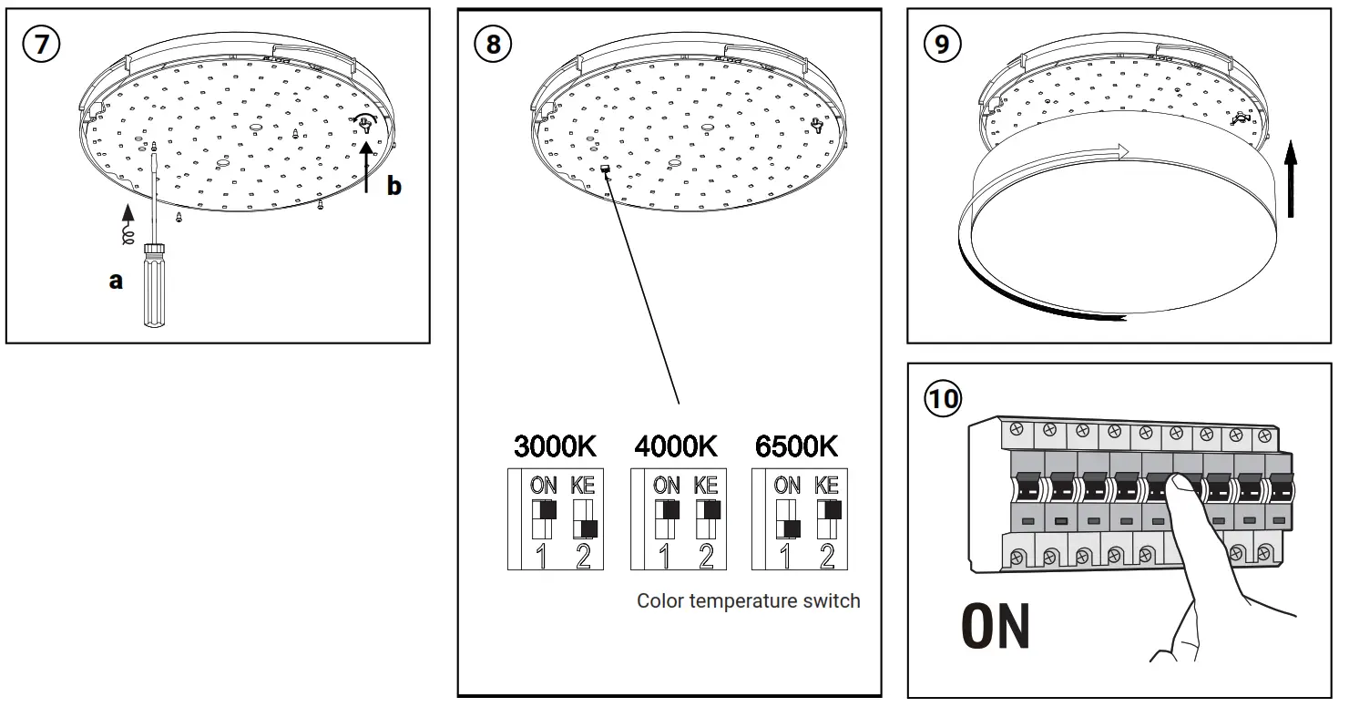 Led2 LIGHTING 5200134 DRUM LED Outdoor Ceiling Light - fig5