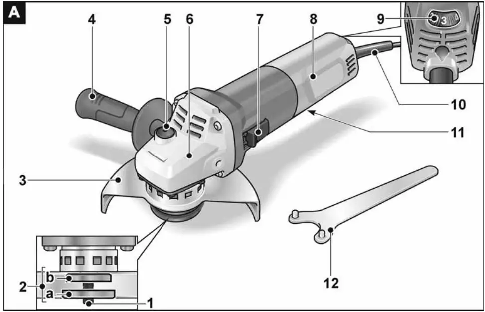 FLEX LE 9 11 125 L 9 11 125 POWER TOOLS - Figure 1