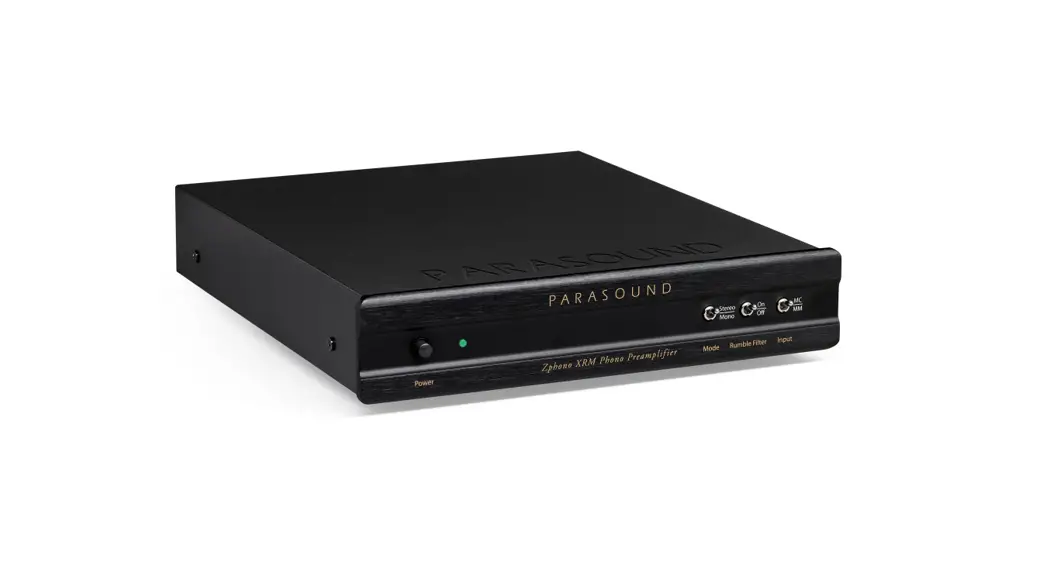 Parasound Z Series Zphono Phono Preamplifier User Guide Parasound Z Series Zphono Phono Preamplifier User Guide