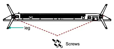Westinghouse Roku TV - screwdriver