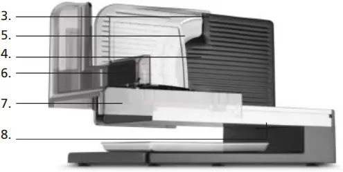 PHILCO PHFS 6100 Food Slicer A02