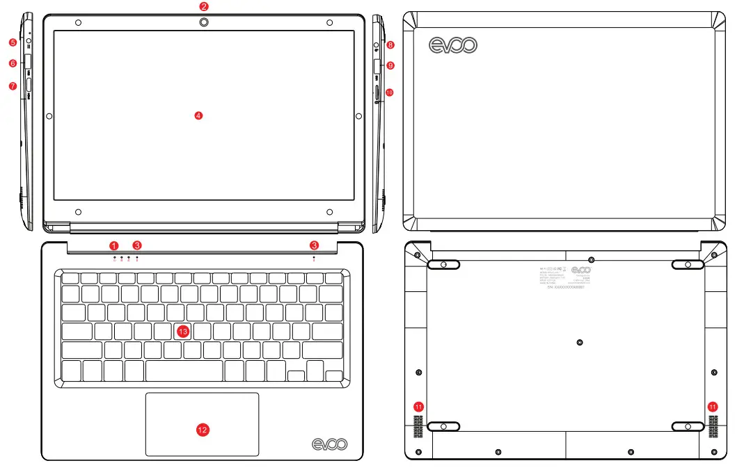 EVOO EV-C-116-1-SL Ultra thin - 1