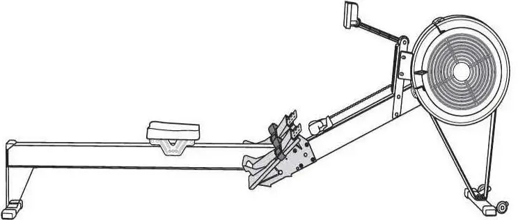 STORMRED SPTstorm033 Predator Rowing Machine - Cover