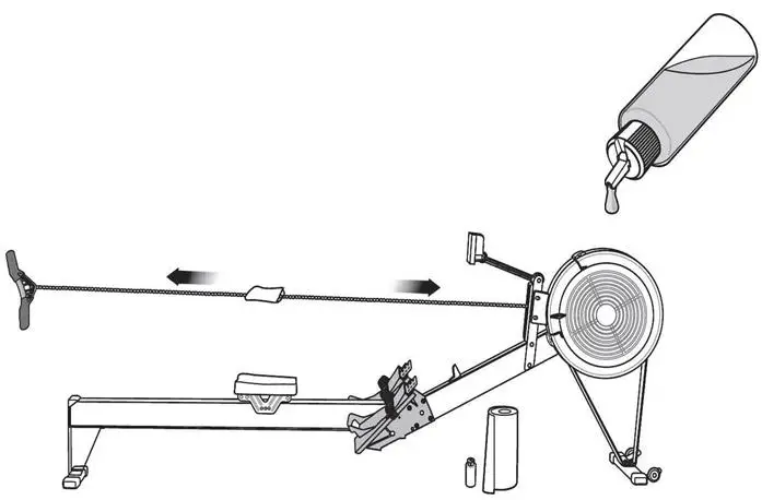 STORMRED SPTstorm033 Predator Rowing Machine - Maintenance 2