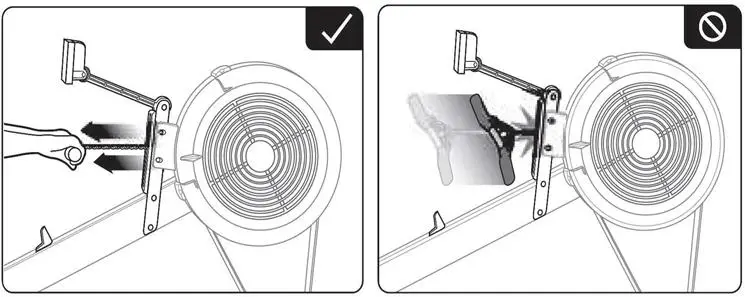 STORMRED SPTstorm033 Predator Rowing Machine - Note 1