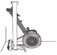 STORMRED SPTstorm033 Predator Rowing Machine - Storage