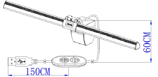LEDLux-JF0182-Led-Lamp-Bar-For-PC-Computer-Screen-Monitor-FIG-4