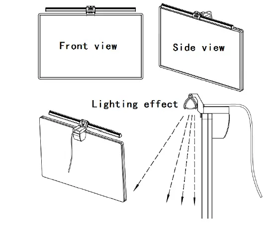 LEDLux-JF0182-Led-Lamp-Bar-For-PC-Computer-Screen-Monitor-FIG-6