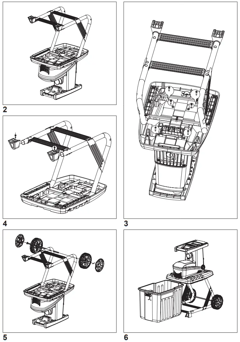 makita UD2500 Electric Wood Shredder fig