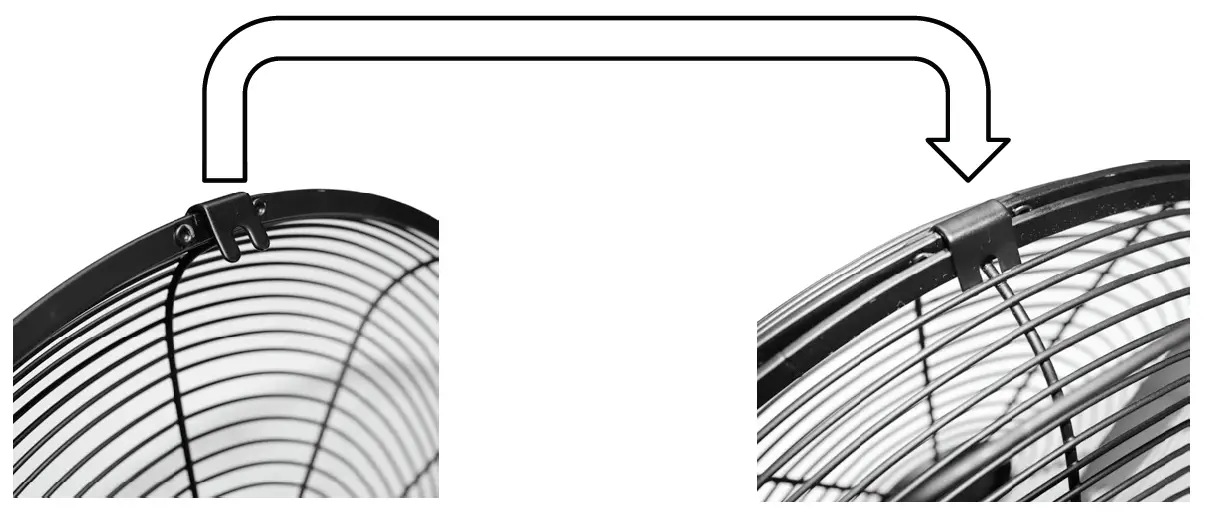 anko HEG30MBB 30cm Bench Fan 10