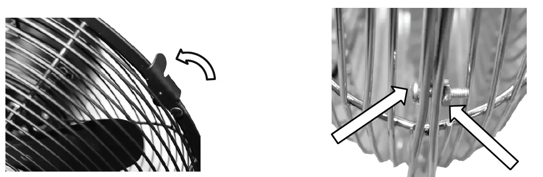 anko HEG30MBB 30cm Bench Fan 11