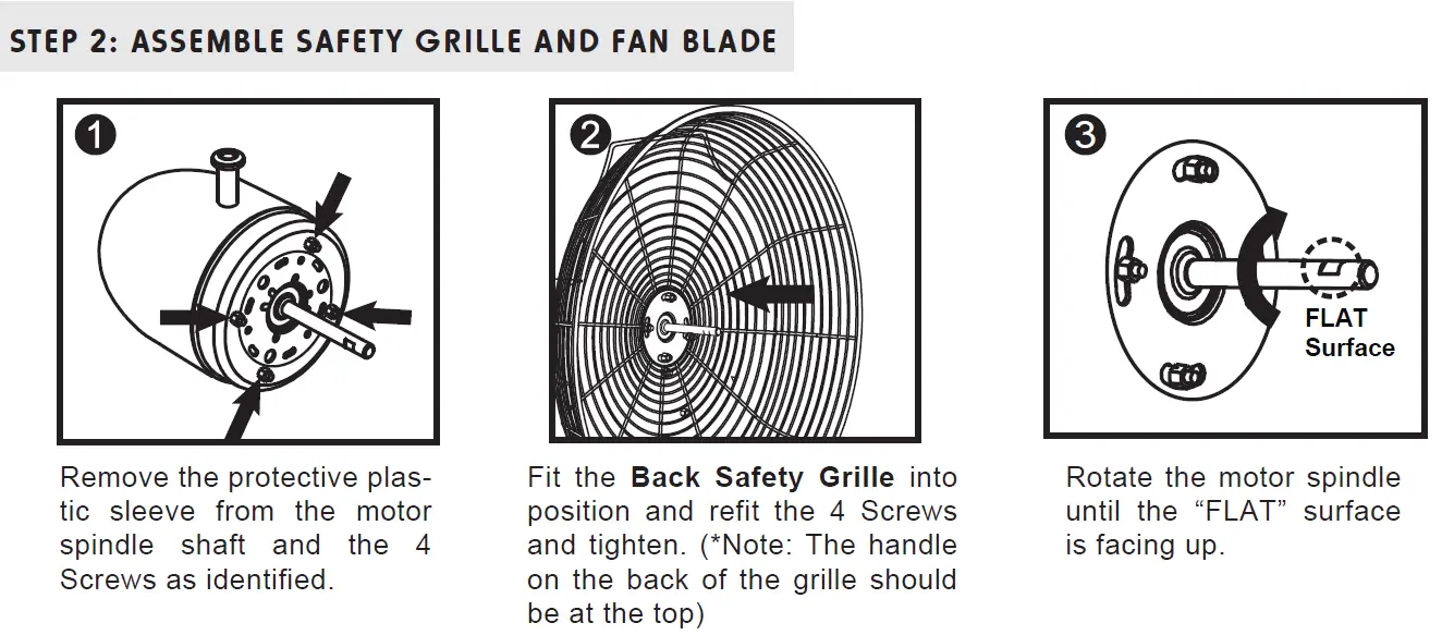 anko HEG30MBB 30cm Bench Fan 15