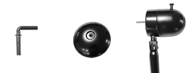 anko HEG30MBB 30cm Bench Fan 2