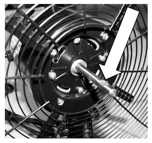 anko HEG30MBB 30cm Bench Fan 7