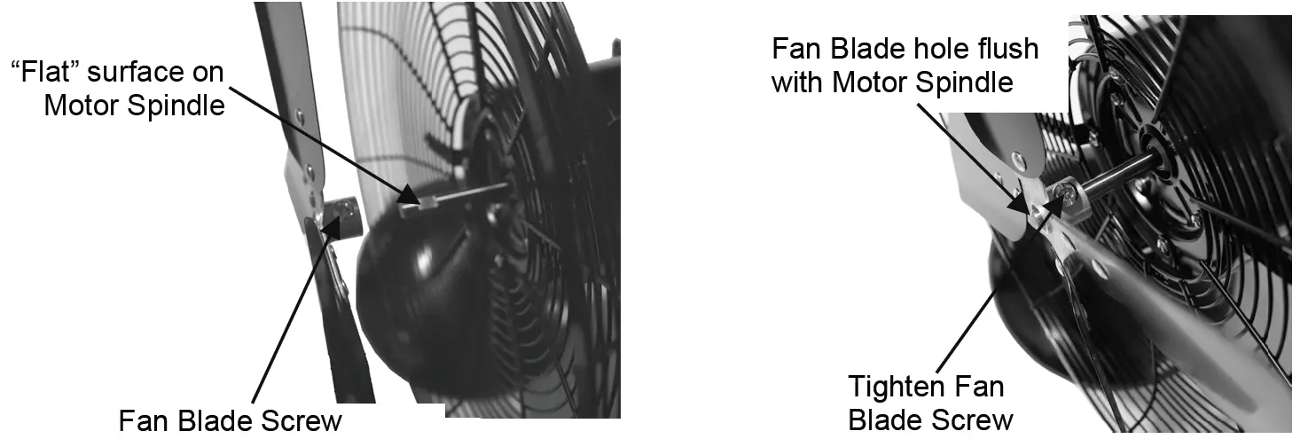 anko HEG30MBB 30cm Bench Fan 8