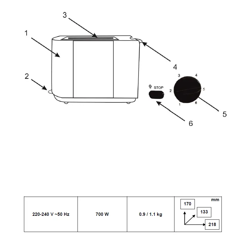 SCARLETT-SC-TM11008-Toaster-Instruction-FIG-1