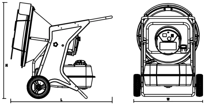 Topmaq BGO1402-45 40kw Portable Infrared Diesel Heater-FIG2